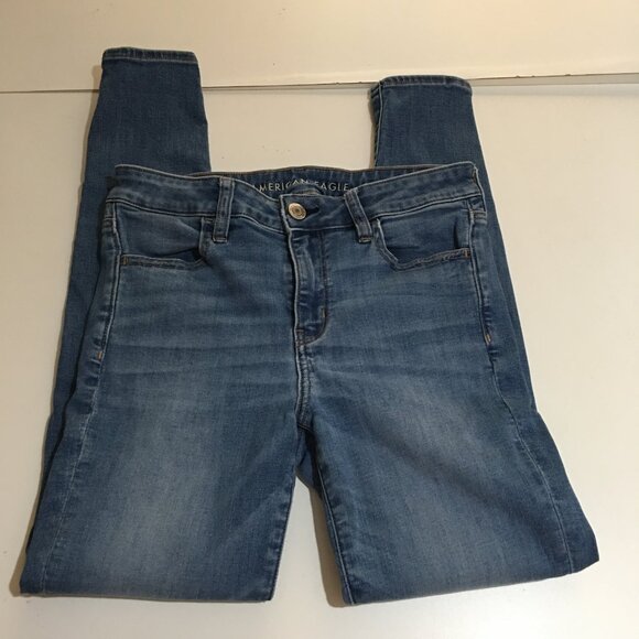 American Eagle Womens Jegging Size 8 Regular - Picture 2 of 11